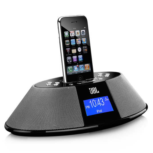 JBL On Time 200P AM FM radio dock for iPod iPhone